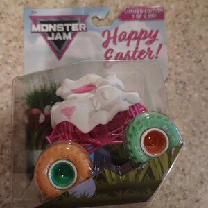 Monster Jam 1:64 Limited Edition Easter Bunny Exclusive Monster Truck SEALED NEW